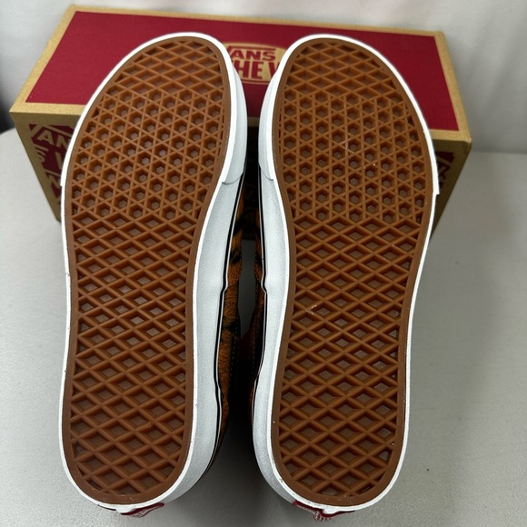 Vans Mens Womens Skate Shoes ERA Size 8.5/10 Tiger/True White NEW - Picture 13 of 14